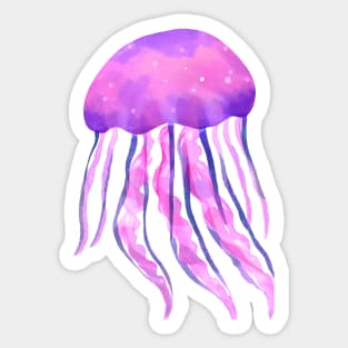 Watercolor Jellyfish Sticker